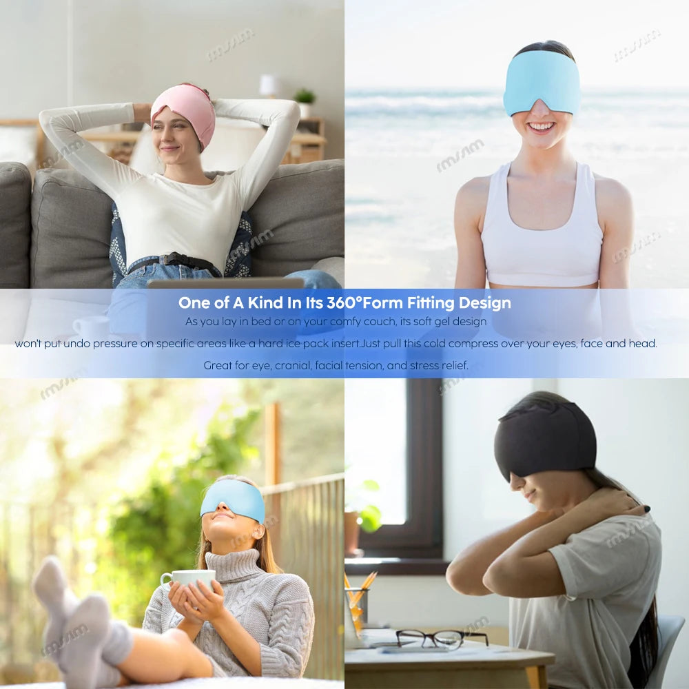 Migraine Relief Cap with Dual Therapy